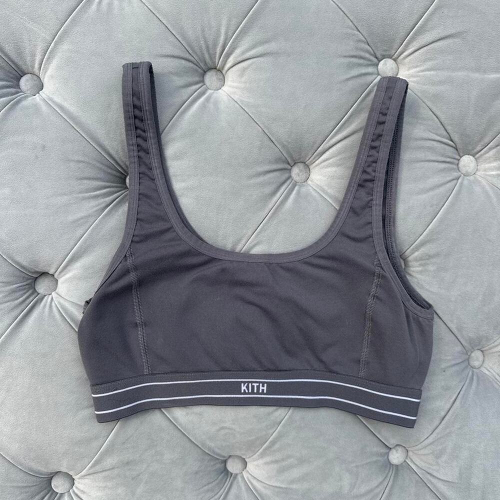 Kith grey/white new w/o tags bra